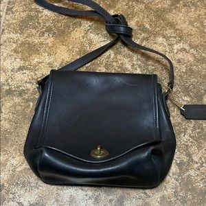 Vintage Black Coach Purse